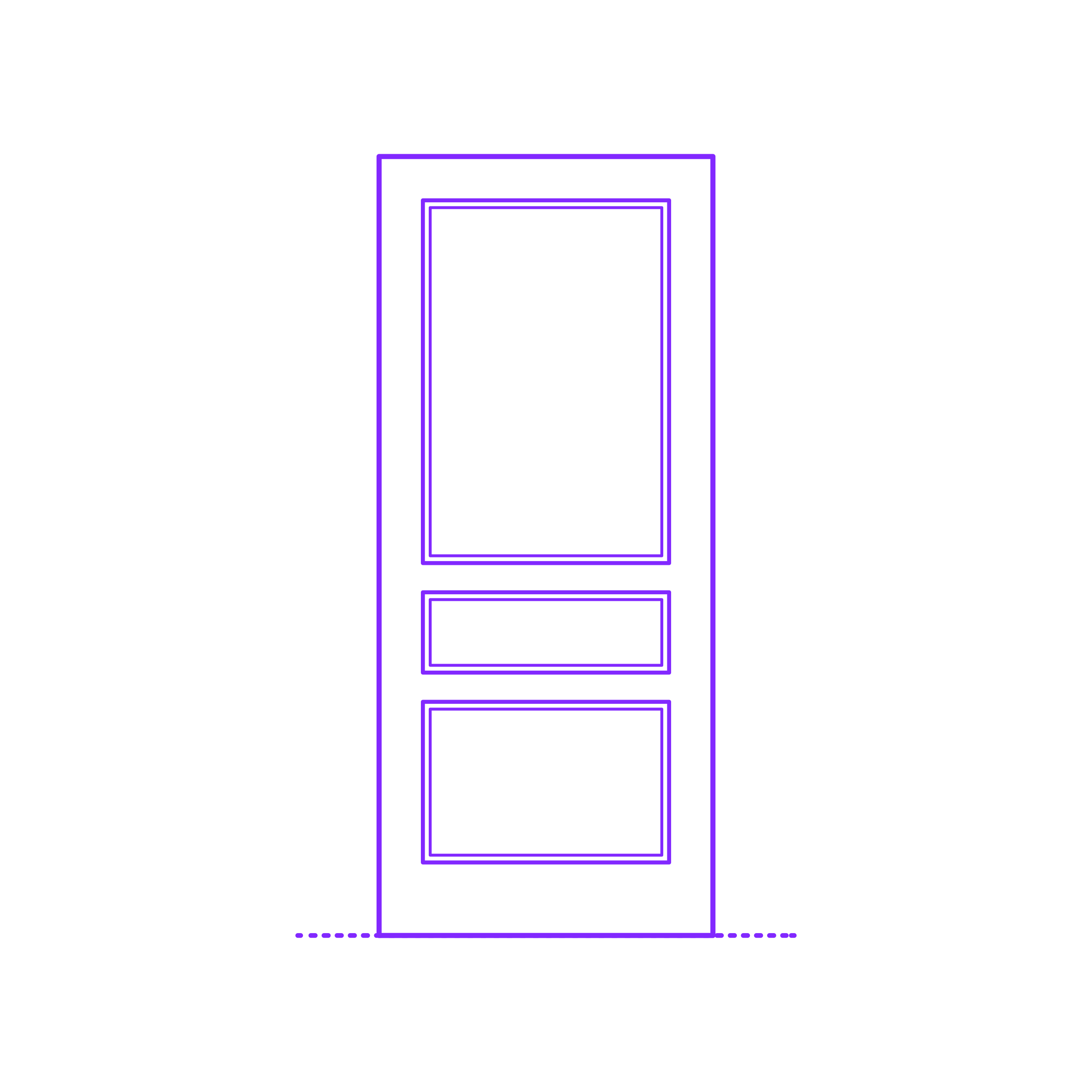 Buildings Exterior Doors Solid Entry Door Mix 3 Panels Split Craft Design Svg File Free Vectors